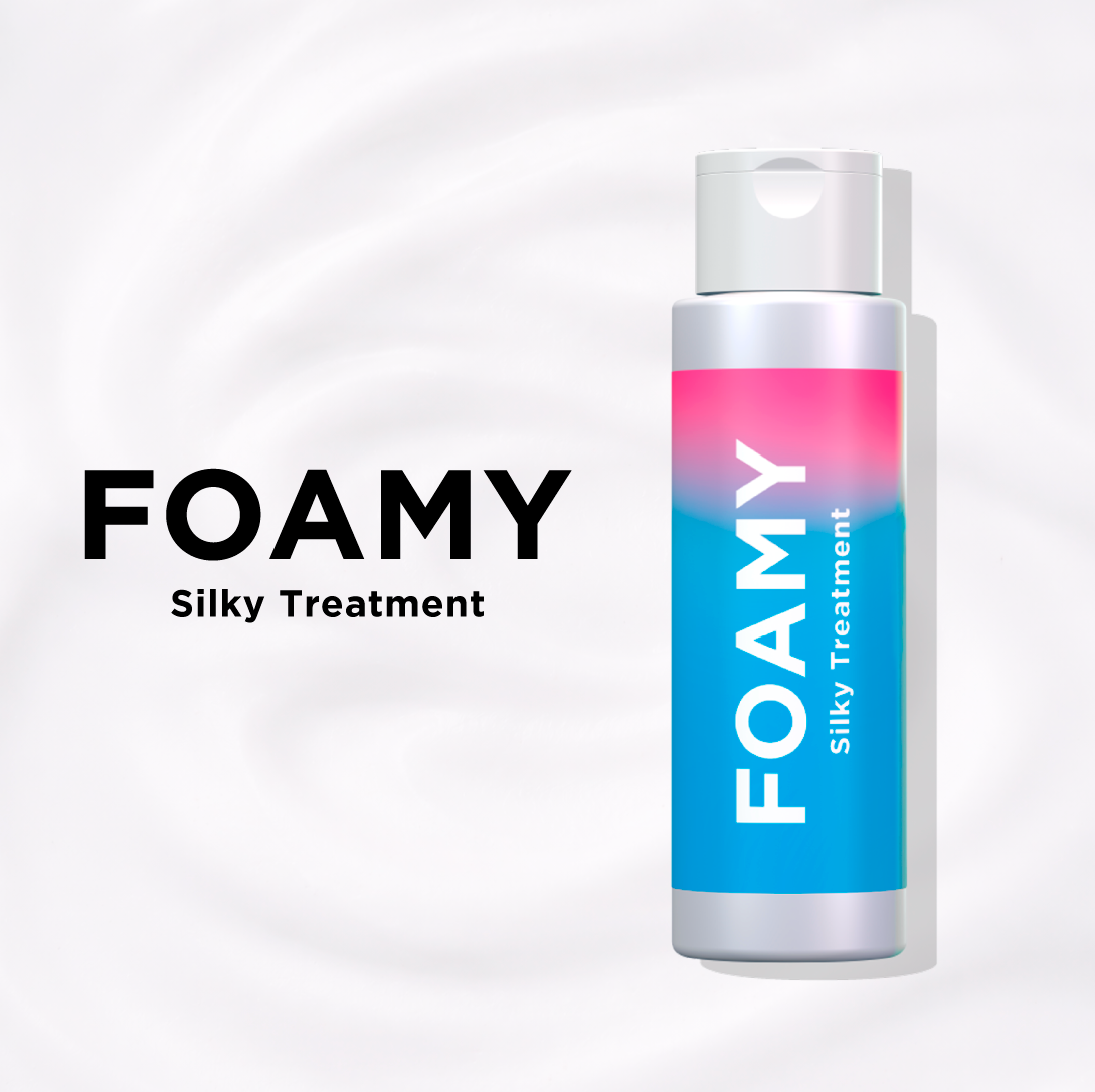 FOAMY シャンプートリートメント各250ml×2セット FOAMYシルキートリートメント
