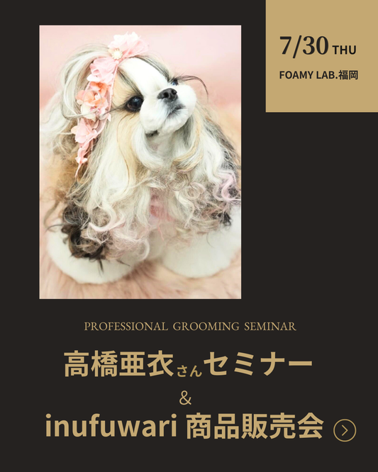 【7/30 福岡】高橋亜衣さんセミナー＆inufuwari即売会 チケット